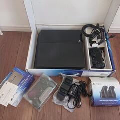 プレステ4  ｺﾝﾄﾛｰﾗｰ+充電ｽﾀﾝﾄﾞ