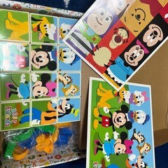 わくわくちえキューブ　ディズニー　学研の画像