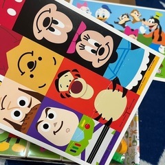 わくわくちえキューブ　ディズニー　学研の画像
