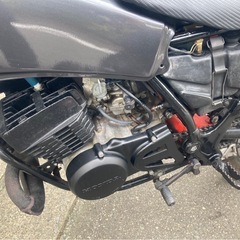 ホンダ TLM-50 ブラック カスタム エンジン始動OK 現状品 元パーツ有り 廃車届ありの画像