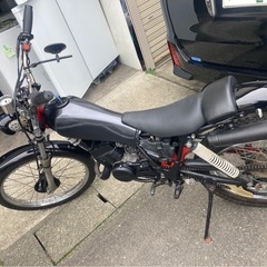 ホンダ TLM-50 ブラック カスタム エンジン始動OK 現状...
