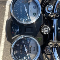 スズキ　GN125H GN125 　2F カスタム　弾丸マフラー　黒　旧車スタイル　吸い込みの画像