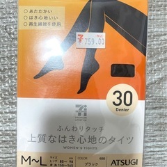 ATSUGI 上質なはき心地のタイツ M〜L ３０　新品 ２個