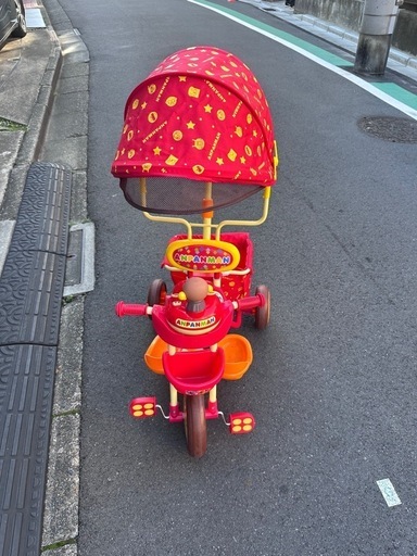 アンパンマン三輪車デラックス