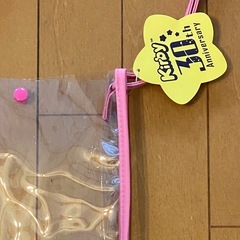 新品 未使用 ビニールポーチ クリアバッグ ポシェット 星のカービィ 30thの画像