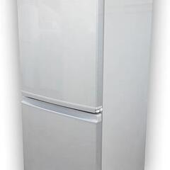 シャープ 137L 2ドア冷蔵庫（シルバー系）SHARP SJ-...