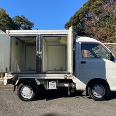平成14年 ハイゼット トラック 冷蔵冷凍車 S200P ホワイト 2WD AT AC PS 走行7.7万キロ 車検対応可の画像