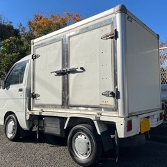 平成14年 ハイゼット トラック 冷蔵冷凍車 S200P ホワイト 2WD AT AC PS 走行7.7万キロ 車検対応可の画像