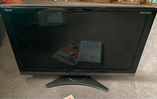 SHARP AQUOS 32型　テレビ　2010年製　動作確認済み