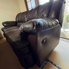 アシュリー　
オールレザーソファ　３〜４人用の画像