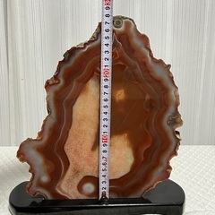 美品　瑪瑙　メノウ　置物の画像