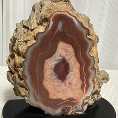 美品　瑪瑙　メノウ　置物の画像