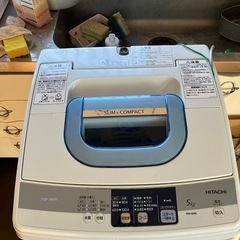 洗濯機　2012年製の画像
