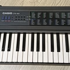 ★★電子ピアノ★★　キーボード　Casio CTK-450　中古品　音が出ないなど問題一切ありません！良品！の画像
