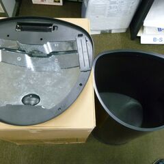 ◆お引取り限定/三重県/値引不可　◆中古センサー付き自動ペールゴミ箱（ブラウン）48L（J-287）の画像