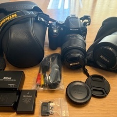 【お取引き中】Nikon　デジタル一眼レフ  Ｄ 5200WZ ...