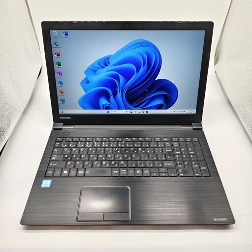 フルHD 美品★ 15.6 東芝 ノートPC Dynabook B65/H Core i7-8650U windows11 pro 16GB SSD256GB  カメラあり オフィス (B366)