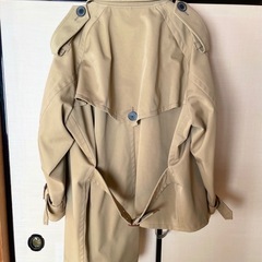 kolor　19aw アシンメトリー　トレンチコート　メンズ　3 ベージュの画像