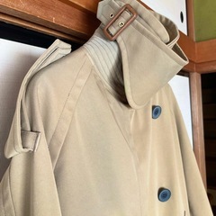kolor　19aw アシンメトリー　トレンチコート　メンズ　3 ベージュの画像