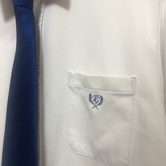 高川学園　男子　長袖シャツ　+ ネクタイ　セット　Lサイズの画像