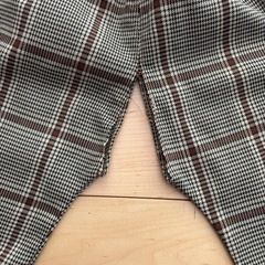 セール✨訳あり　セットアップ　100ぐらい　チェック柄の画像