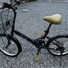 折り畳み自転車 20インチの画像
