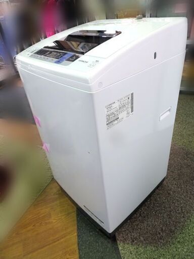 日立◆全自動電気洗濯機【NW-70C形】2019年製 7kg 白い約束