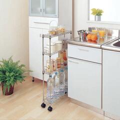 アイリスオーヤマ      メタルラック  隙間収納の画像