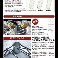 アイリスオーヤマ      メタルラック  隙間収納の画像
