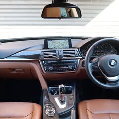 検査7年10月320iグランツーリスモ ラグジュアリー サドルブラウンダコタレザー/HDDナビ/バックカメラ/パワートランク/点検記録簿/ミラーETCの画像