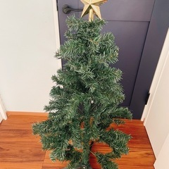 クリスマスツリー120cm
(オーナメント、イルミネーション付)