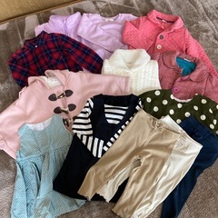 【取引終了】女の子服13点おまとめ　90〜95cm