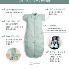 スリーパー　エルゴポーチ　スリープスーツバッグ