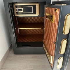金庫 指紋と電子キーの画像