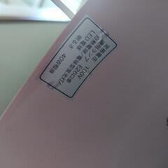 スタンド式電球3個照明の画像