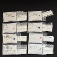 天然サファイアルース8点です。