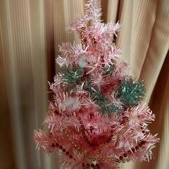 ピンク色クリスマスツリー60センチ