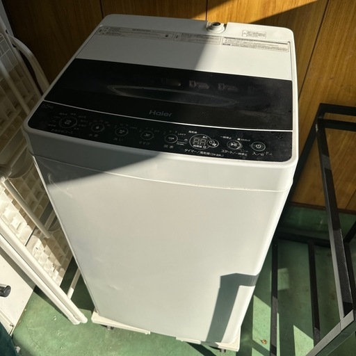 【済】ハイアール洗濯機5.5kg　2019年製