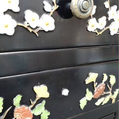 中国民芸　飾り棚の画像