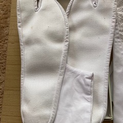 20%OFF　割烹着と白たびセットの画像