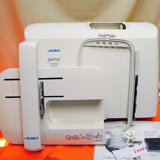 【◆JUKI 刺しゅう機セットjureve 010 】整備済み品_3 現品管理番号：s1203_02w