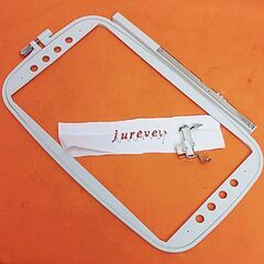 【◆JUKI 刺しゅう機セットjureve 010 】整備済み品_3 現品管理番号：s1203_02wの画像