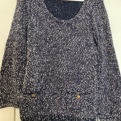 レディース　チュニック　ネイビー　3枚セット+おまけ　after allの画像