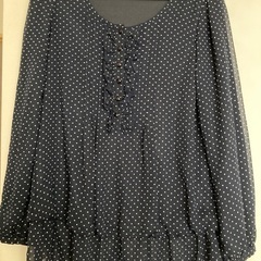 レディース　チュニック　ネイビー　3枚セット+おまけ　after allの画像