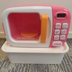 電子レンジ　おもちゃ　ままごとの画像