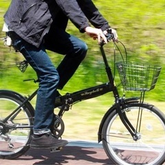 【美品】折りたたみ自転車 20インチの画像