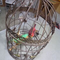いやしの鳥かご「金属製」の画像