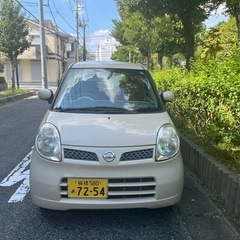 日産モコ❗️かわいいアイボリーカラー❗️車検取立て❗️走行5万キロ❗️