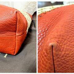 超美品！GUCCIバンブー×キャンパスラージトート☆廃盤レア！マザーバッグにも！本物の画像