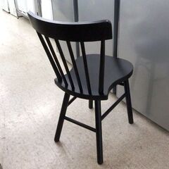 残り2脚 IKEA 1人掛けチェア NORRARYD ノッラリード 幅47cm ブラック ダイニングチェア 椅子 いす イス チェア ☆ 札幌市北区屯田 の画像